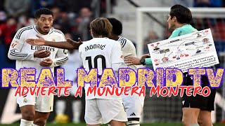 💜🤍REAL MADRID TV ADVIERTE A MUNUERA MONTERO😱