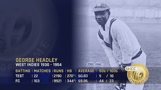 Meet The ICC Hall of Famers: George Headley | Skilful and light on his feet