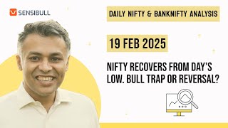 NIFTY \u0026 BANK NIFTY Analysis for Tomorrow | Stock Market Outlook | 19 February 2025, Wednesday