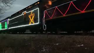 Hocking Valley Christmas Lights Train