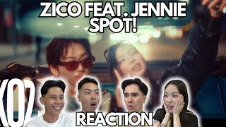 ZICO (지코) ‘SPOT! (feat. JENNIE)’  MV REACTION!!