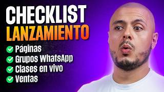 Cómo PLANEAR un LANZAMIENTO DIGITAL Correctamente | CHECKLIST de LANZAMIENTO 🚀