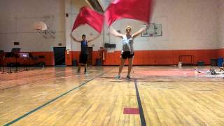 Gimme Some Loving (double swing flag routine)