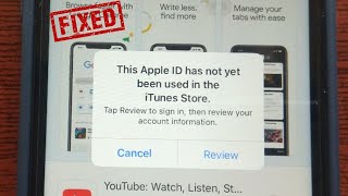 iOS 14.4.2: This Apple ID has not yet been Used in the App Store error on iPhone and iPad [Fixed]