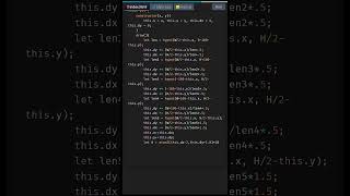Mesmerizing Electromagnetic Field Simulation | HTML5 Canvas Tutorials #shorts #coding #JavaScript