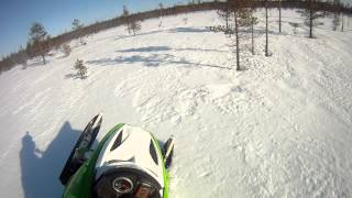 Ski-Doo Rev 440/800 mod playing around GoPro HD