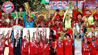4 Titles, 4 Trophies - All FC Bayern Cup Lifts in 2020