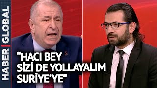 Ümit Özdağ ile gazeteci Hacı Yakışıklı arasında mülteci tartışması