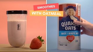7 Oats Breakfast Smoothie Recipes | Smoothies With Oatmeal