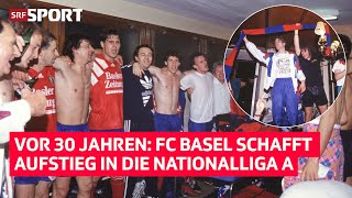 1994: Als die FCB-Aufstiegshelden mit dem Flugzeug abgeholt wurden | SRF Sport