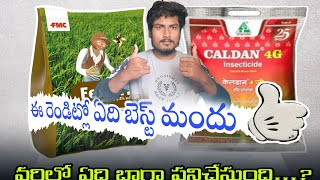 Caldan మరియు ferterra రెండింటిలో ఏది బెస్ట్ మందు | మొగిపురుగు | ఆకుచూట్టు పురుగు | Caldan | Ferterra