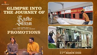 Glimpse into the journey of Radhe Shyam Promotions | Prabhas | Pooja Hegde | Radha Krishna