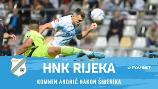 Komnen Andrić nakon Šibenika - 7. kolo (2024/2025.)