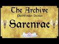 THE ARCHIVE - Pathfinder Deities: Sarenrae, The Dawnflower