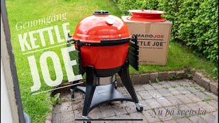 Genomgång av Kamado Joe, Kettle Joe