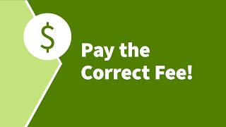 USCIS Forms: Pay the Correct Fee!