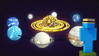 I Built the Solar System in Minecraft Hardcore