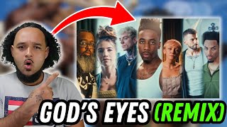 Dax - God's Eyes Remix (Feat. Phix, Carly Pearl, Brutha Rick, P!X!E, Jerome Dillard - [Reaction!!]