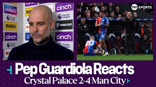 "KEVIN WON THE GAME!" 😘 | Pep Guardiola | Crystal Palace 2-4 Man City | Premier League