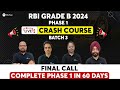 🔴RBI Grade B 2024 Phase 1 Complete Preparation | LIVE Classes RBI Phase 1 | RBI 2024 Crash Course