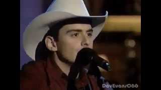 Brad Paisley - He Didn't Have To Be - Live (1999)