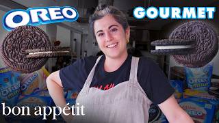 Pastry Chef Attempts To Make Gourmet Oreos | Gourmet Makes | Bon Appétit