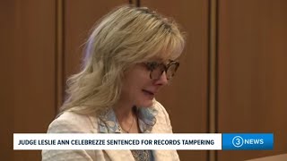 WATCH | Former Cuyahoga County Judge Leslie Ann Celebrezze sentenced for records tampering