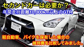 【R35GTR】セカンドカーが欲しいっ！維持費ってどうなんだろう？