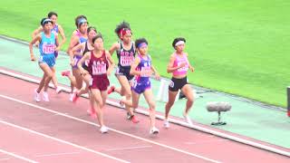 [4k]第105回日本選手権　U20女子1500m　決勝　予選なし　2021年6月25日