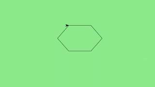 How to draw Hexagon using python programming