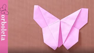 borboleta de papel fácil [fazer borboleta de origami]