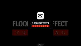 Floodlight Text Effect in Capcut - Tutorial #shorts