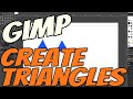 How To Create Triangles In Gimp 2.10 Tutorial | Gimp Basics For Beginners