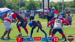 YTG vs Free Smoke I 5man Contact Championship Game I Nashville Nationals 2024 I USA Flag