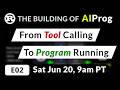 Rust live coding ➜ The building of AIProg for zcoder - Part 2 - Tool Calling to Porgram Running