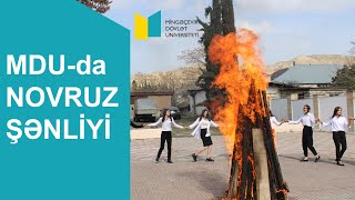 Mingəçevir Dövlət Universitetində Novruz şənliyi 🔥 🤩 #mdueduaz