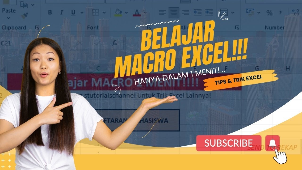Belajar Macro Excel 1 Menit Youtube