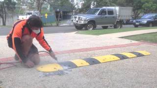 How to install a Speed Hump in less than 30 minutes!