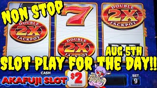 Non Stop🎰ALL OF THE SLOT PLAY on Aug 5th at Yaamava Casino