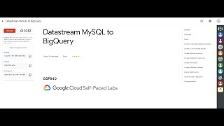 Datastream MySQL to BigQuery || #Learn_to_earn || #qwiklabs || #GSP840