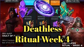 Deathless Ritual Week 4 | Vault Of Strength Week 4 | Mcoc January 2025 Side Quest | MCOC |