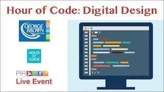 PIR Live Event - Hour of Code: Digital Design & Game Development