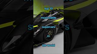 Top 10 most stable supercars in the world | @DeepeshRajputfacts11 #shorts #viralvideo