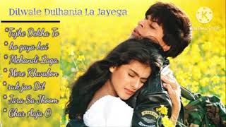 Dilwale Dulhania Le Jayenge (DDLJ) | Shahrukh Khan | Kajol | Full Songs | Mere Khwabon | zeen music