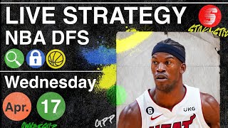 NBA DFS Strategy Wednesday 4/17/24 | DraftKings & FanDuel NBA Lineup Picks