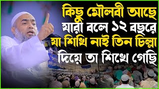 কিছু মৌলবী আছে যারা বলে ১২ বছরে যা শিখি নাই তিন চিল্লা দিয়ে তা শিখে গেছি Mufti Mustakunnabi Kasemi