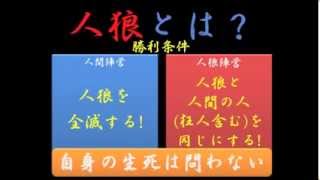 【騙す？騙される？】スカイプ人狼【GM視点】①自己紹介・ルール説明