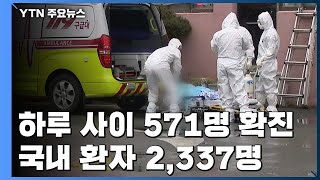 국내 확진자 2천3백여 명...연이틀 하루 5백 명씩 증가 / YTN