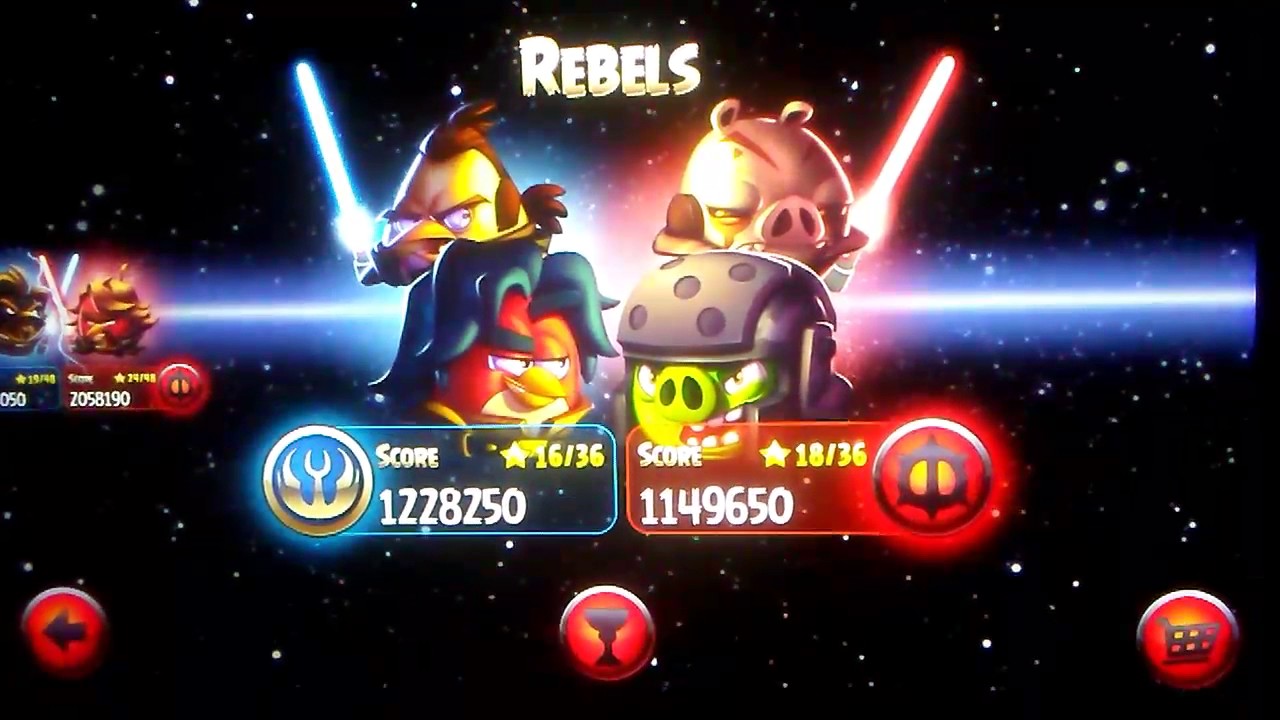 Angry Birds Star Wars; REBELS All Cutscenes! - YouTube