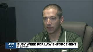 Busy week for Bay City law enforcement